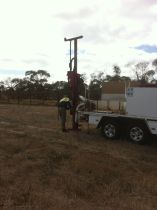 soil drilling rig
